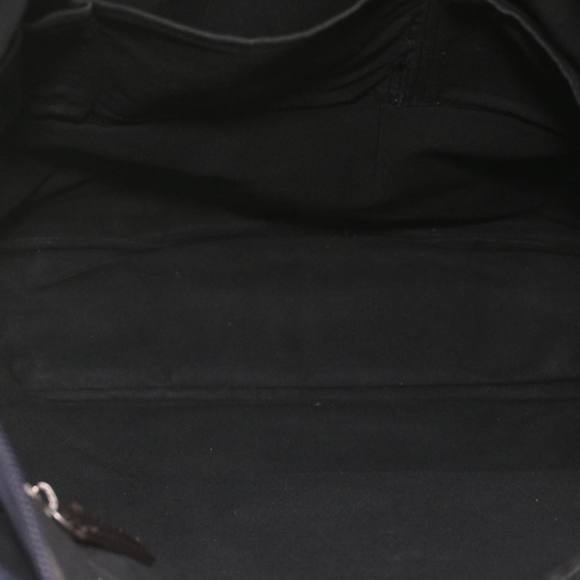 BURBERRY Nova Check Hand Bag Canvas 2way Navy Auth bs3863 - Picture 10 of 16